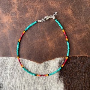 Western serape anklet | western jewelry